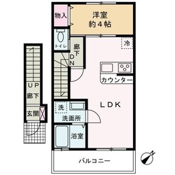 （仮称）ＹＫアパートの物件間取画像